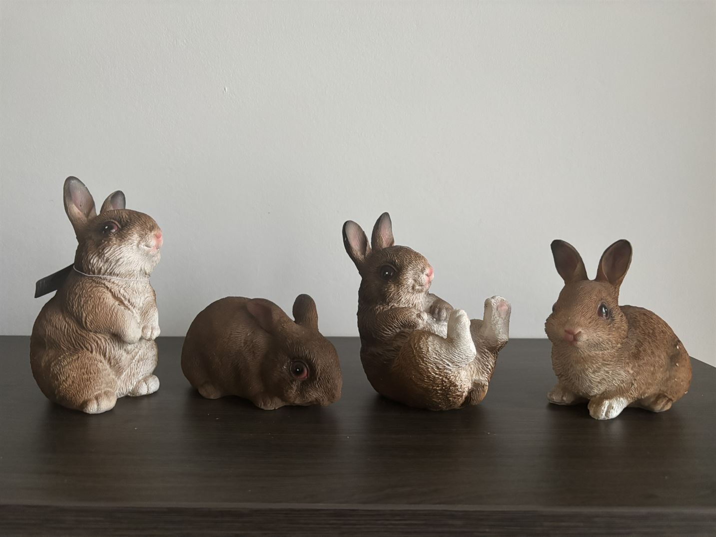 Zajíček 13 cm sada 4 ks