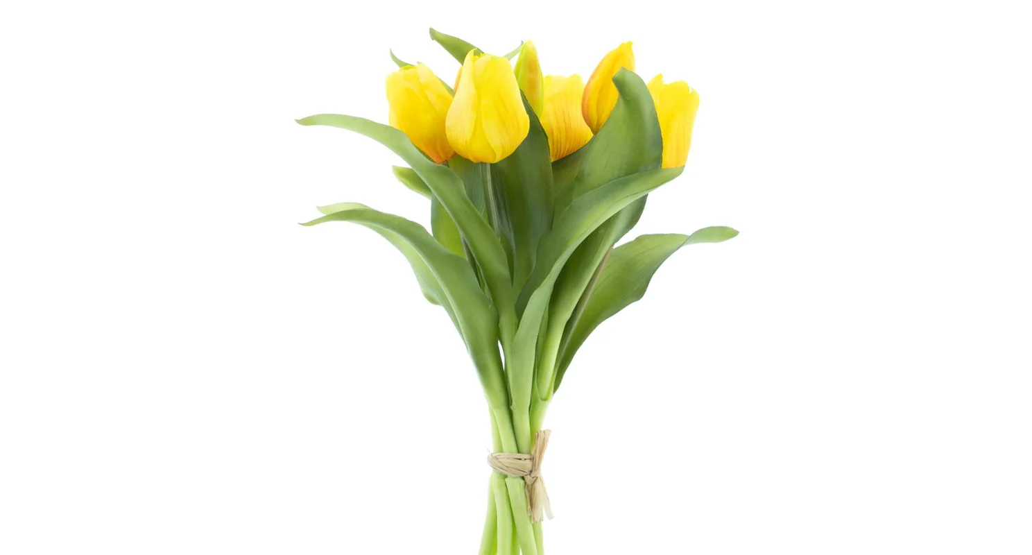 Tulipány silikonové 31 cm 7 ks