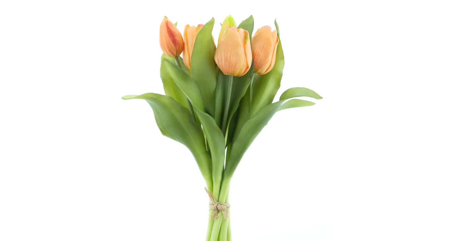 Tulipány silikonové 31 cm 7 ks
