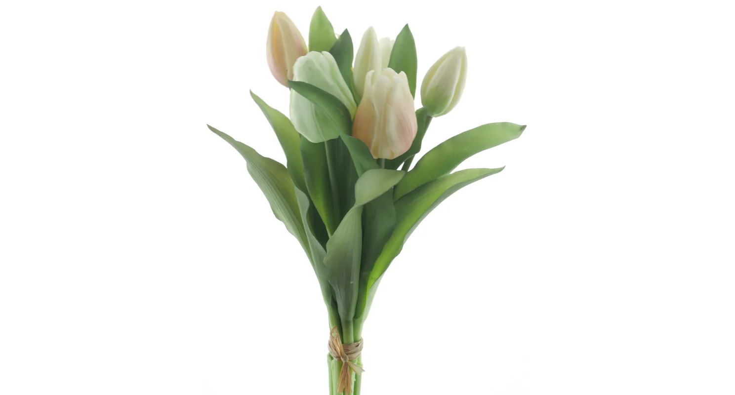 Tulipány silikonové 31 cm 7 ks