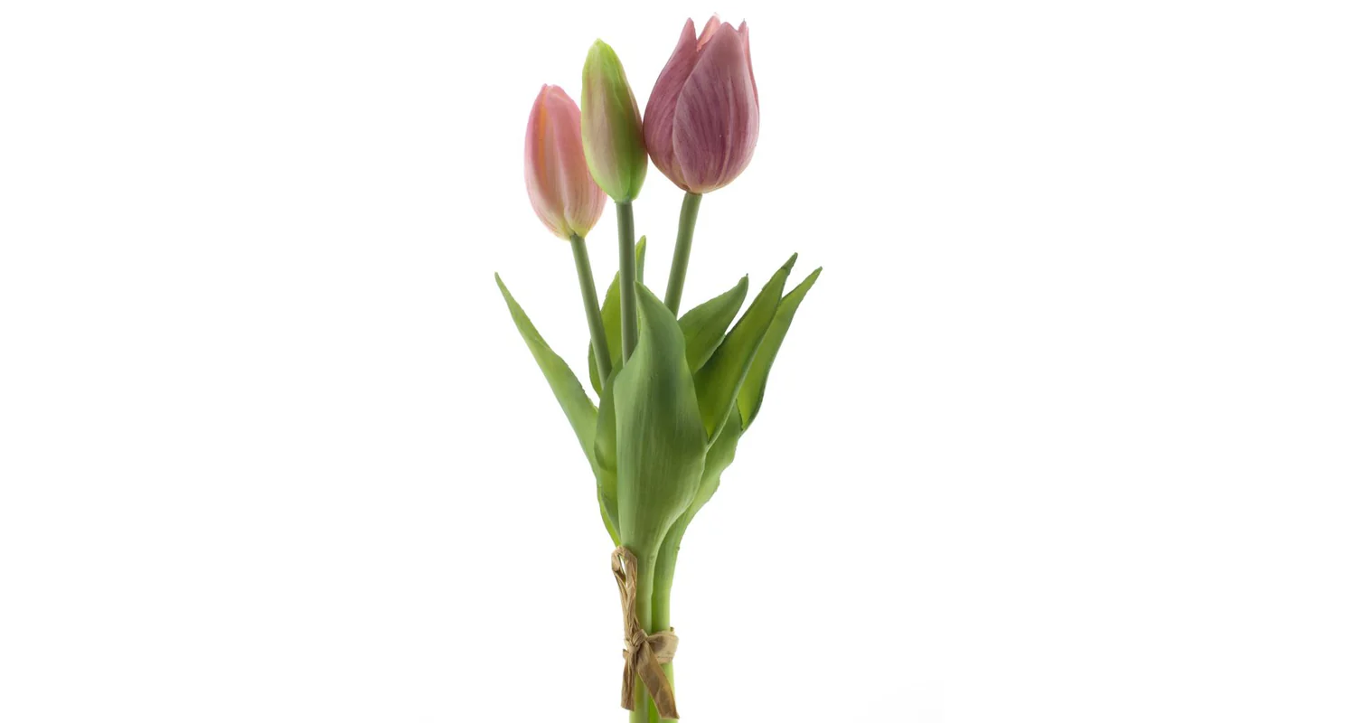 Tulipány silikonové 25 cm 3 ks