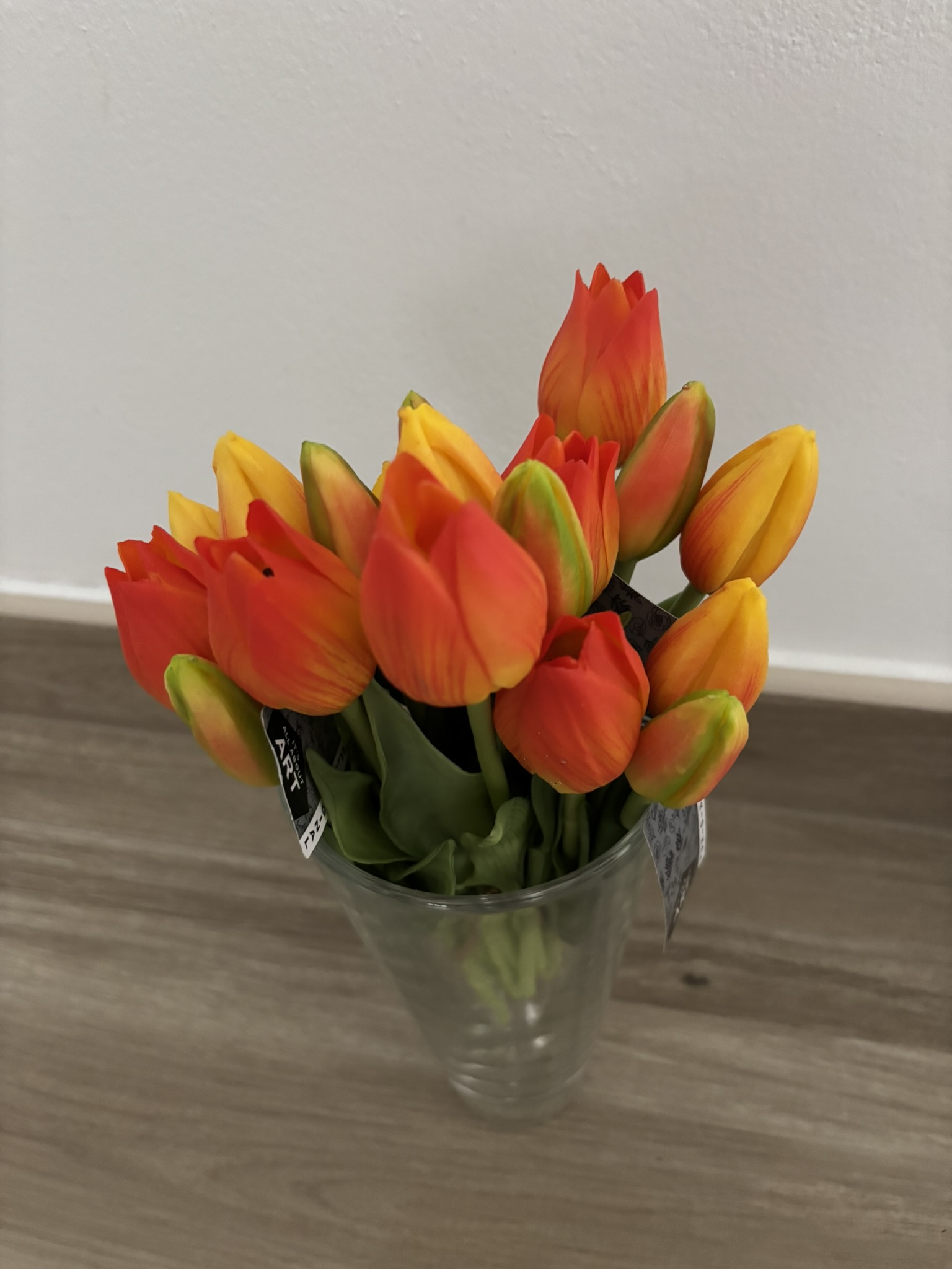 Tulipány silikonové 25 cm 3 ks