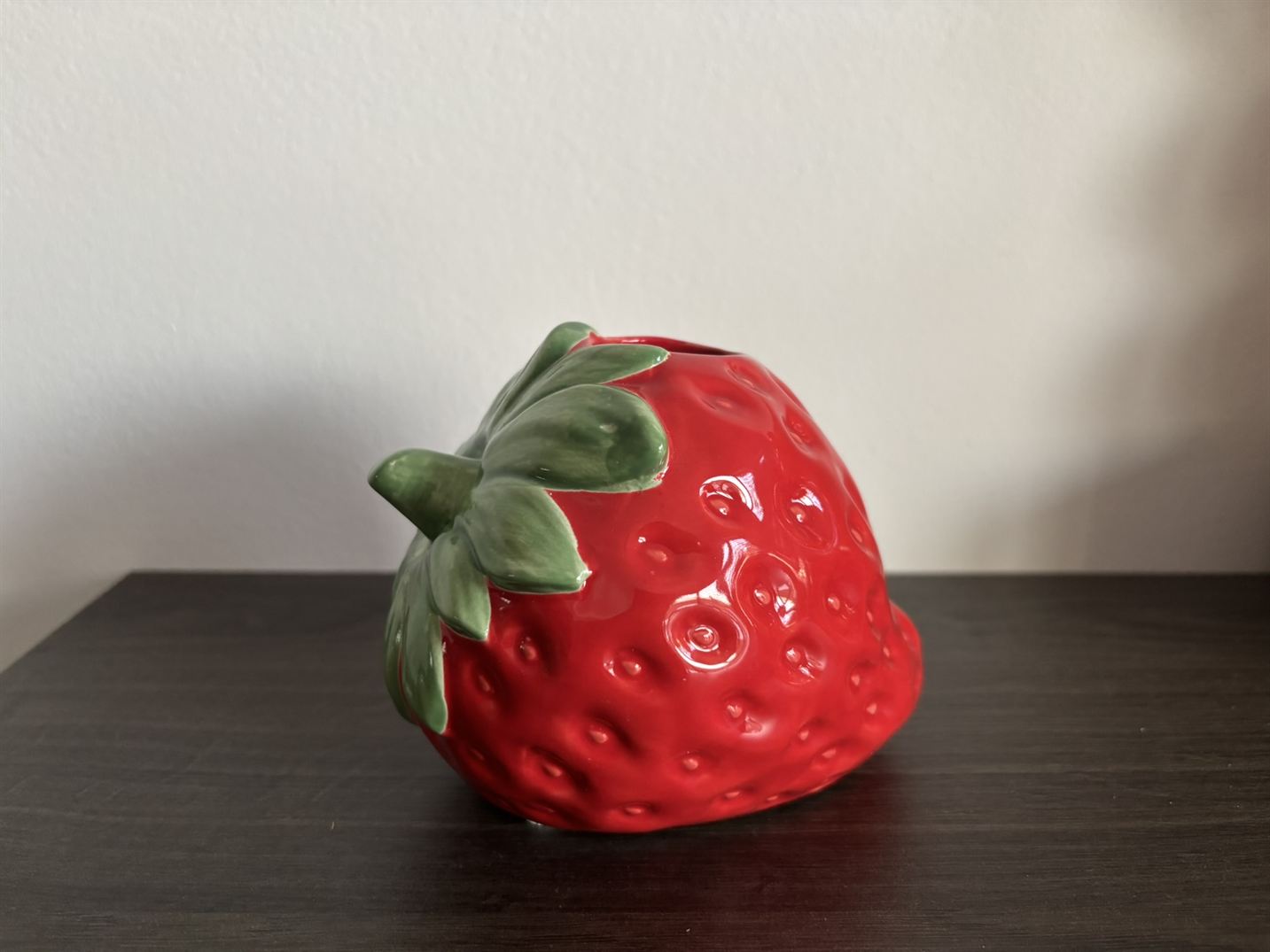Ovoce jahoda 12,5 cm váza