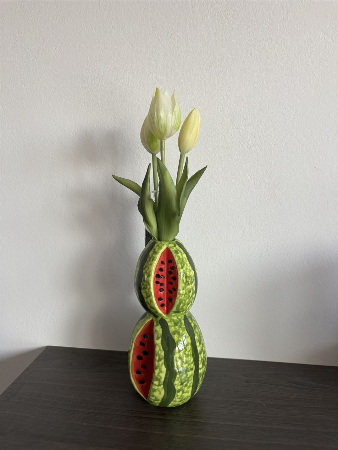 Ovoce meloun 18 cm váza