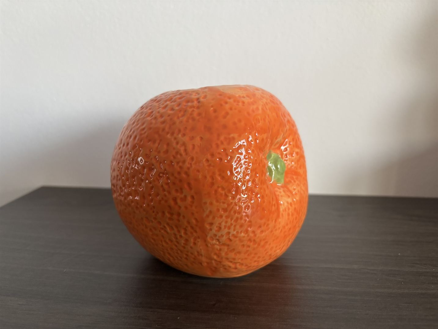 Ovoce pomeranč 10 cm váza