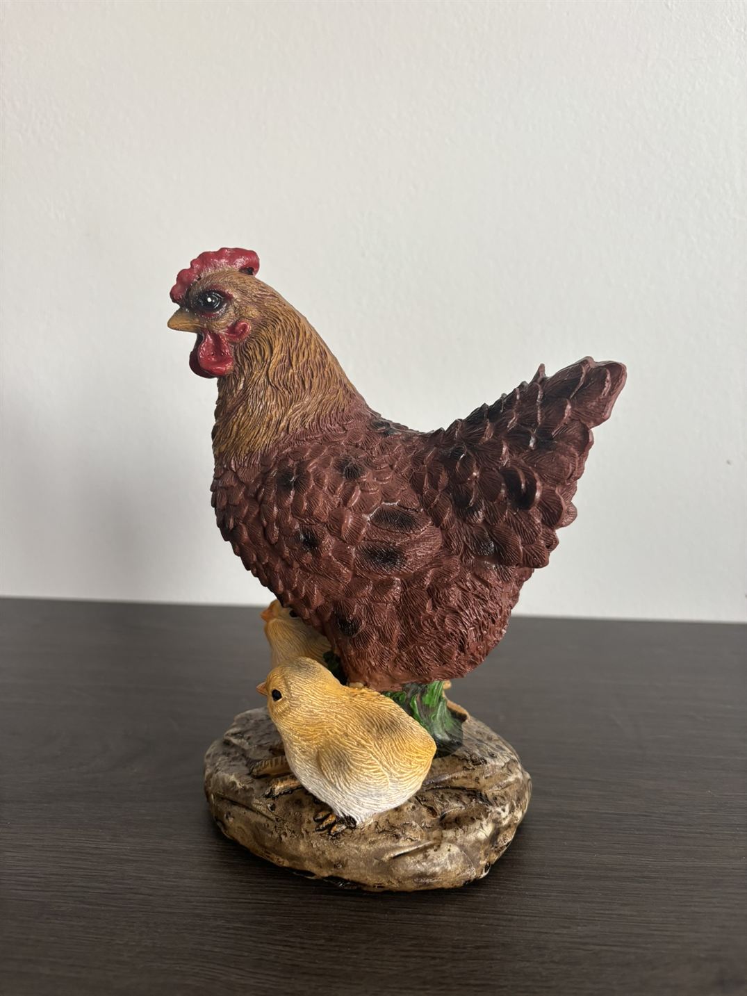 Slepice s kuřátky 20 cm